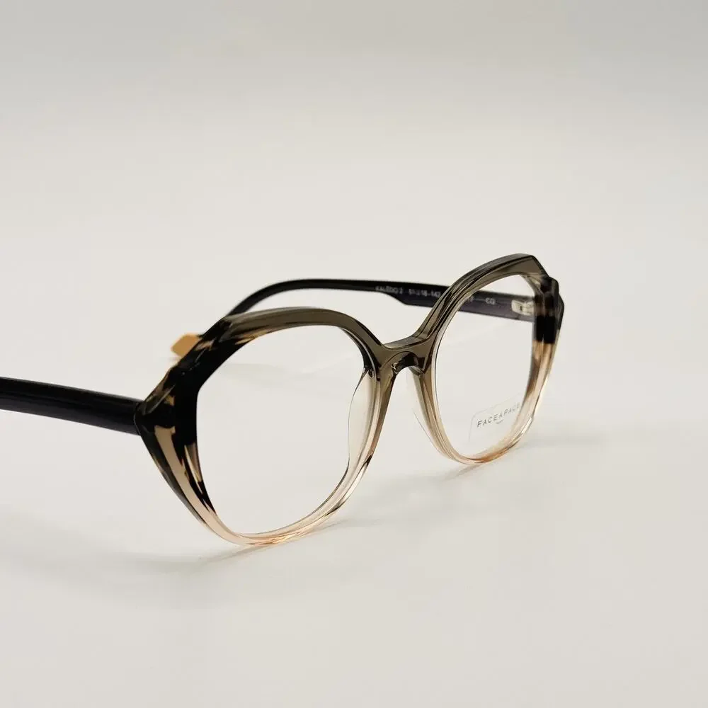 Face a Face KALEDO 2 7017 Eyeglasses Women Gradient Pink to Gray Frame 51-18-142